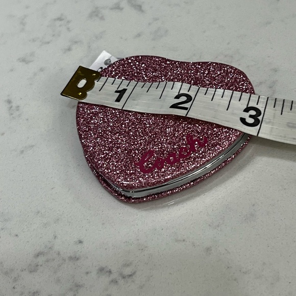Coach Pink Glitter Heart Clutch - Picture 11 of 11